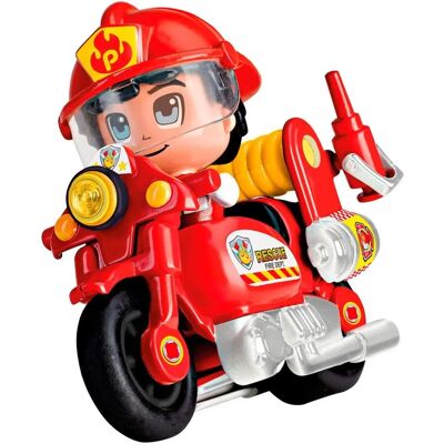 Moto de Bombeiro Pinypon Action - Brinquedo Moto de Bombeiro Pinypon Action - Brinquedo