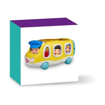Famosa Mój pierwszy Pinypon Happy Bus - Zestaw do zabawy Famosa Mój pierwszy Pinypon Happy Bus - Zestaw do zabawy