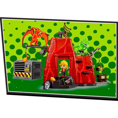 Famosa Pinypon Action Wildtins Attacco Il Campo Giocattolo - Set di Giocattoli Famosa Pinypon Action Wildtins Attacco Il Campo Giocattolo - Set di Giocattoli