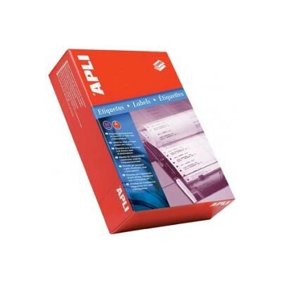 APLI Druckeretiketten 88,9 x 36 mm 500 Blätter Weiß APLI Druckeretiketten 88,9 x 36 mm 500 Blätter Weiß