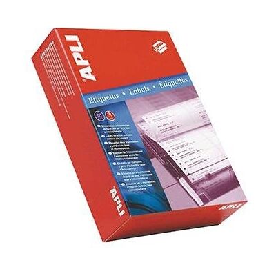 APLI 00073 Biała samoprzylepna etykieta drukarki - Etykieta drukarki APLI 00073 Biała samoprzylepna etykieta drukarki - Etykieta drukarki