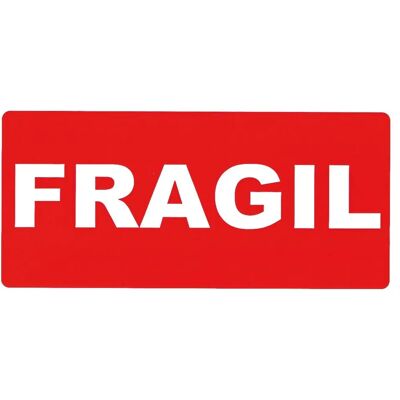 Apli 708714 Etiquetas Frágiles Rollo - 200 uds Apli 708714 Etiquetas Frágiles Rollo - 200 uds