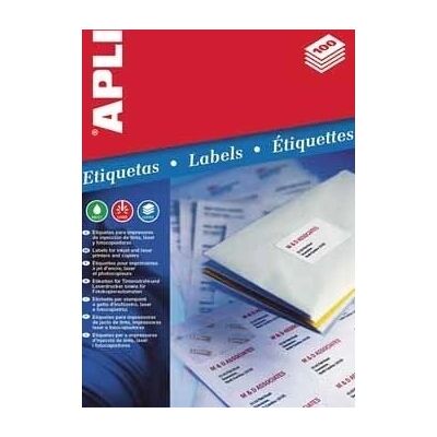 Apli Modèle 581280 Étiquettes Autoadhésives - Blanches, 105x148mm, 100 Feuilles Apli Modèle 581280 Étiquettes Autoadhésives - Blanches, 105x148mm, 100 Feuilles