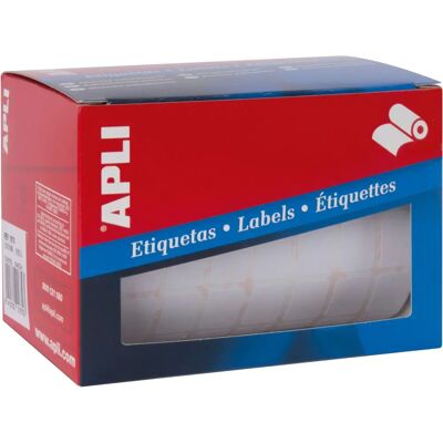 APLI 01679 Weiße Etiketten - Labels - 5600 Stk APLI 01679 Weiße Etiketten - Labels - 5600 Stk