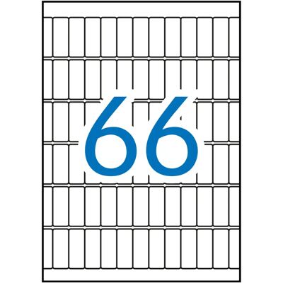 Etiquetas autoadesivas APLI 1861 - 990 unidades Etiquetas autoadesivas APLI 1861 - 990 unidades