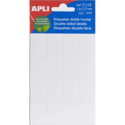 Étiquettes Double Face APLI 19x27mm - Étiquettes Étiquettes Double Face APLI 19x27mm - Étiquettes