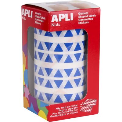 Autocollants Triangulaires Ø11Mm Bleu Apli - Type de Produit Autocollants Triangulaires Ø11Mm Bleu Apli - Type de Produit
