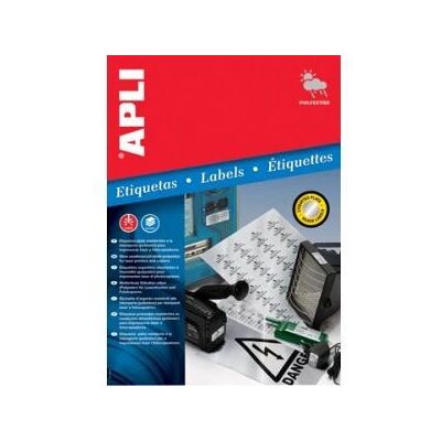 APLI Silber Modell SP-10066 Etiketten - Selbstklebend, 45,7x21,2mm APLI Silber Modell SP-10066 Etiketten - Selbstklebend, 45,7x21,2mm