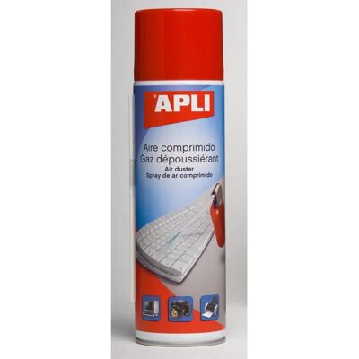 Apli 400ml Sprężone powietrze spray - Czyszczenie elektroniki Apli 400ml Sprężone powietrze spray - Czyszczenie elektroniki