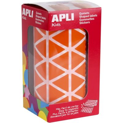 Apli Triangulaire Ø20Mm Orange - Gomets Autoadhesifs - Type de produit Apli Triangulaire Ø20Mm Orange - Gomets Autoadhesifs - Type de produit