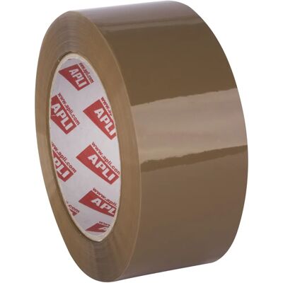 Precinto Basic Pp Acrilico - 48mm X 132m - Vattentät & Hållbar - Kartongförsegling - Brun - Packband Precinto Basic Pp Acrilico - 48mm X 132m - Vattentät & Hållbar - Kartongförsegling - Brun - Packband