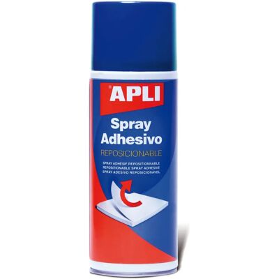Apli 400 ml Wielokrotnego użytku spray klejowy Apli 400 ml Wielokrotnego użytku spray klejowy