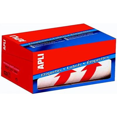 Étiquettes Apli Flèches Verticales Blanches Rouges - Étiquettes Étiquettes Apli Flèches Verticales Blanches Rouges - Étiquettes