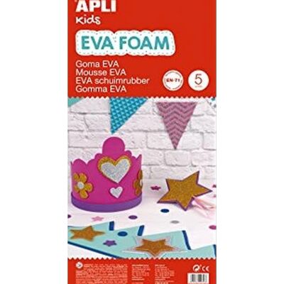 Feuilles de Mousse Noire Apli - 600x400 mm, 2mm, Pack de 5 - Publicité Feuilles de Mousse Noire Apli - 600x400 mm, 2mm, Pack de 5 - Publicité