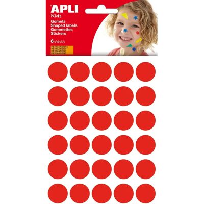 Autocollants Rouges Apli Ø 20 mm 180 Unités - Autocollants Autocollants Rouges Apli Ø 20 mm 180 Unités - Autocollants