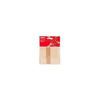 APLI 13268 Jouet d'art et d'artisanat - Bâtonnets en bois naturel - Publicité APLI 13268 Jouet d'art et d'artisanat - Bâtonnets en bois naturel - Publicité