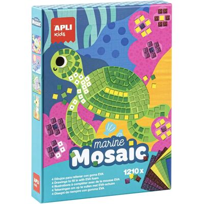 Apli Kids Művészeti Készlet - Tengeri Mozaik Gyerekeknek Apli Kids Művészeti Készlet - Tengeri Mozaik Gyerekeknek