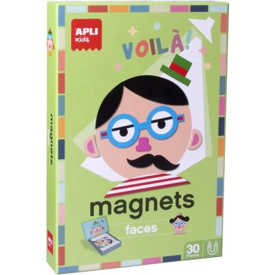 Apli Kids Magnetisch Gezichtspuzzel - Educatief Creatief Spel Apli Kids Magnetisch Gezichtspuzzel - Educatief Creatief Spel