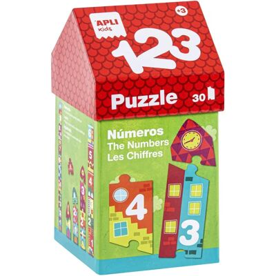 Apli Casita 123 Puzzle - Vzdělávací hračka pro děti Apli Casita 123 Puzzle - Vzdělávací hračka pro děti