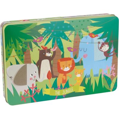 Apli Jungle 24 Puzzle - Puzzle - Publicité Apli Jungle 24 Puzzle - Puzzle - Publicité