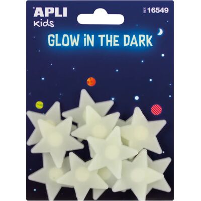 APLI Kids 16549 Glow-in-the-Dark Sterrenstickers - Decoratieve Stickerset APLI Kids 16549 Glow-in-the-Dark Sterrenstickers - Decoratieve Stickerset
