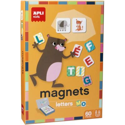 Apli Edukacyjna Magnetyczna Zestaw - Nazwy Zwierząt i Litery Apli Edukacyjna Magnetyczna Zestaw - Nazwy Zwierząt i Litery