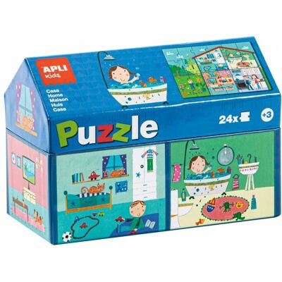 Model APLI Kids - Układanka 24 sztuki - Zabawka edukacyjna Model APLI Kids - Układanka 24 sztuki - Zabawka edukacyjna