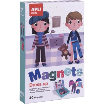 Jouet interactif APLI 17557 - Jeu magnétique pour enfants - Habiller - Publicité Jouet interactif APLI 17557 - Jeu magnétique pour enfants - Habiller - Publicité