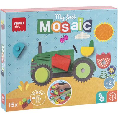 Apli 17652 Drewniane Puzzle - Naucz się Kolorów i Kształtów Apli 17652 Drewniane Puzzle - Naucz się Kolorów i Kształtów