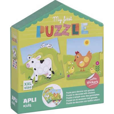Ensemble de Puzzle APLI 17656 - 5 Pièces - Publicité Ensemble de Puzzle APLI 17656 - 5 Pièces - Publicité