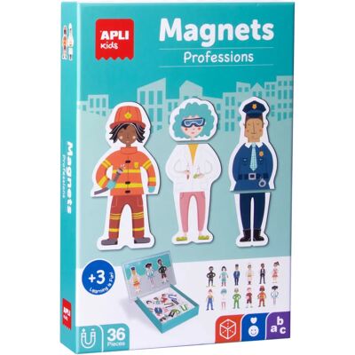 Zabawka edukacyjna magnetyczna APLI Kids - Zawody Zabawka edukacyjna magnetyczna APLI Kids - Zawody