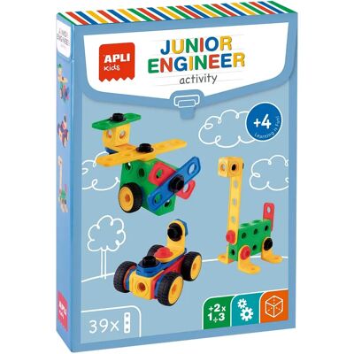Zestaw konstrukcyjny Apli Kids - Mały inżynier Zestaw konstrukcyjny Apli Kids - Mały inżynier