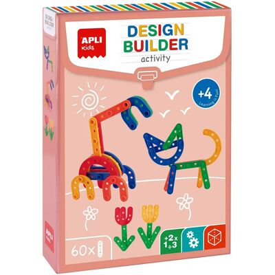 APLI Modell 60-teiliger Baukasten für Kinder APLI Modell 60-teiliger Baukasten für Kinder
