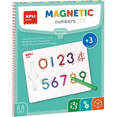 Apli Kids Magnetisches Zahlenbrett - Lernspiel für Kinder ab 3 Jahren Apli Kids Magnetisches Zahlenbrett - Lernspiel für Kinder ab 3 Jahren