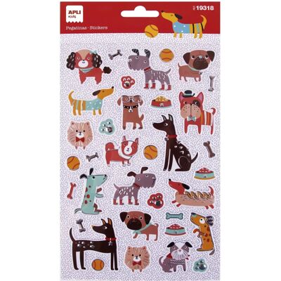 Apli Kids - Dog Theme - 35 darab - PVC - Matrica Apli Kids - Dog Theme - 35 darab - PVC - Matrica