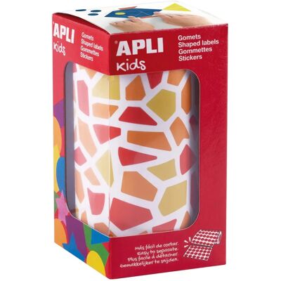 Adesivi Mosaico Apli - Rimovibili - 2460 pezzi Adesivi Mosaico Apli - Rimovibili - 2460 pezzi