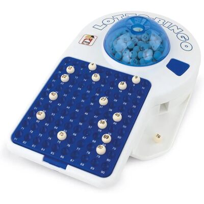 BigBuy Fun Automatyczne Bingo - Gra dla dzieci - Plastik - 22x37x10cm BigBuy Fun Automatyczne Bingo - Gra dla dzieci - Plastik - 22x37x10cm