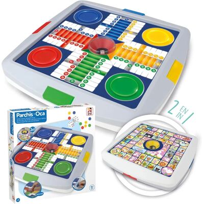 Chicos Gra Planszowa Ludo Węże i Schody - 27x27cm Chicos Gra Planszowa Ludo Węże i Schody - 27x27cm