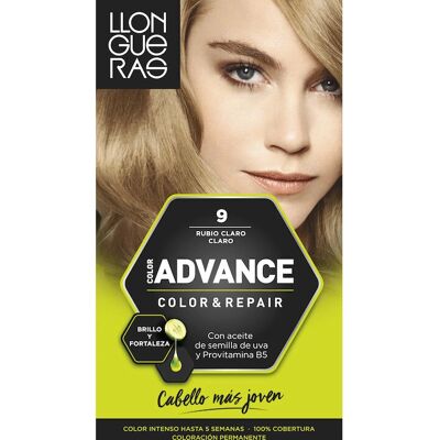 Llongueras Marca Modelo 9 Rubio Claro - Tinte para pelo Llongueras Marca Modelo 9 Rubio Claro - Tinte para pelo