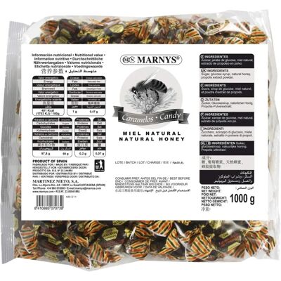 Marny's Marnys Propolis Bonbons con Miel 1000 g Marny's Marnys Propolis Bonbons con Miel 1000 g
