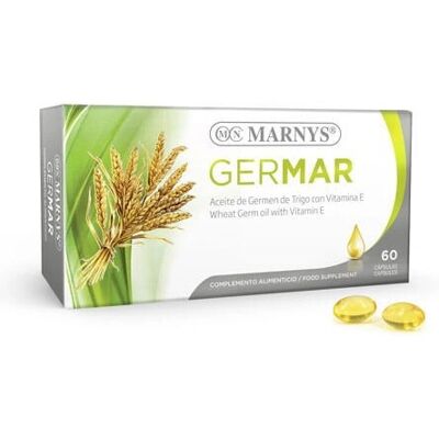 Marnys MN414 Wheat Germ Oil & Vitamin E Hair Supplement - Multivitamin/Minéral Complex Marnys MN414 Wheat Germ Oil & Vitamin E Hair Supplement - Multivitamin/Minéral Complex