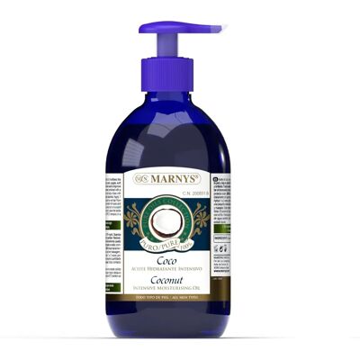 Aceite de coco MARNYS - 500ml, Vegano, Cuidado de piel y cabello Aceite de coco MARNYS - 500ml, Vegano, Cuidado de piel y cabello
