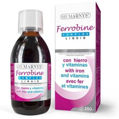 Marnys Ferrobine Complex 250 ml - Ferro e Vitaminas Marnys Ferrobine Complex 250 ml - Ferro e Vitaminas