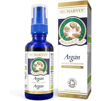 Aceite de Argán Orgánico en Spray - MARNYS 50ml Aceite de Argán Orgánico en Spray - MARNYS 50ml