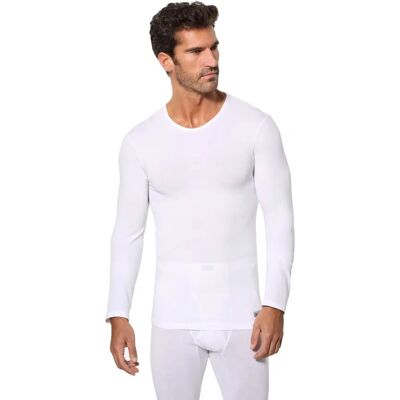 Abanderado Thermal Tech 041z Ανδρική μακρυμάνικη μπλούζα - Λευκό - XL Abanderado Thermal Tech 041z Ανδρική μακρυμάνικη μπλούζα - Λευκό - XL
