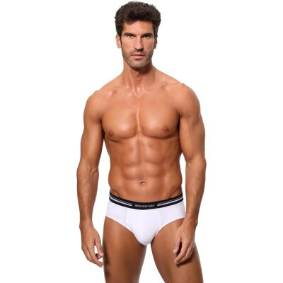 Abanderado Wit Anatomisch Heren Slip - Kleding voor Mannen Abanderado Wit Anatomisch Heren Slip - Kleding voor Mannen