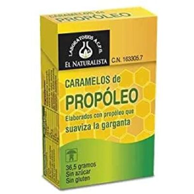 El Naturalista Caramelos Propóleo Sin Azúcar - 20 Cajas - Irritaciones de Garganta El Naturalista Caramelos Propóleo Sin Azúcar - 20 Cajas - Irritaciones de Garganta