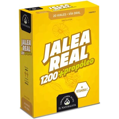 EL NATURAL Jalea Real Adultos con Propóleo - 20 Viales EL NATURAL Jalea Real Adultos con Propóleo - 20 Viales