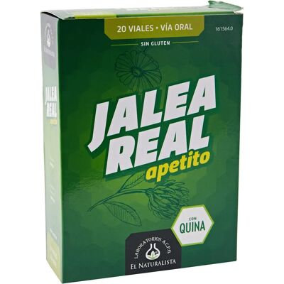 El Naturalista Royal Jelly Appetit 20 Ampullen - Nahrungsergänzungsmittel El Naturalista Royal Jelly Appetit 20 Ampullen - Nahrungsergänzungsmittel
