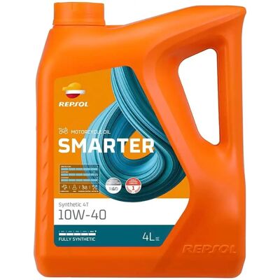 Repsol Motor Oil Smarter Synthetic 4T 10W40 - Engine Oil Repsol Motor Oil Smarter Synthetic 4T 10W40 - Engine Oil